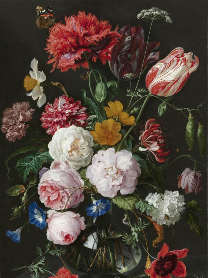 Stilleven met bloemen uit het Rijksmuseum