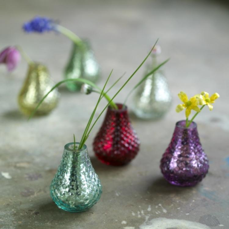 lajoiedesfleurs Petits arrangement entre vases lajoiedesfleurs mini vase fleurs brillant