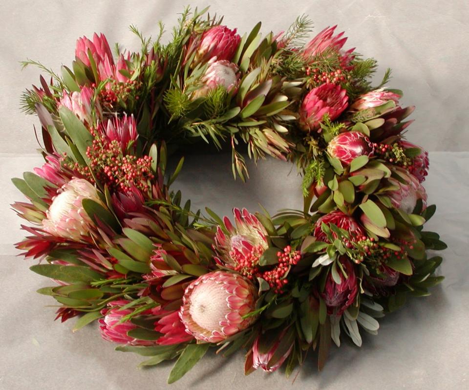 Lajoiedesfleurs.fr Un Noël Couronné de Fleurs Lajoiedesfleurs.fr noel couronne fleurs noel