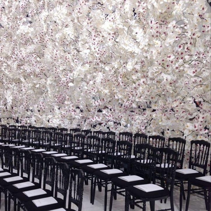 lajoiedesfleurs.fr La fine fleur de la mode lajoiedesfleurs.fr fleurs mode fashionweek dior orchidée