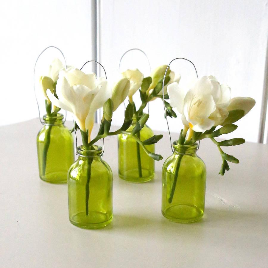 Lajoiedesfleurs.fr Petits arrangements entre vases Lajoiedesfleurs.fr mini vase bouquet miniature