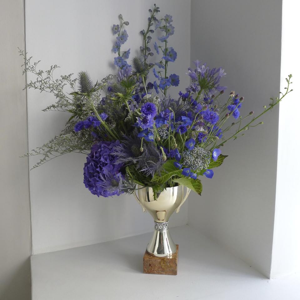 laoiedesfleurs.fr Vivre la Coupe du Monde en bleu laoiedesfleurs.fr fleurs football couleurs coupe du monde