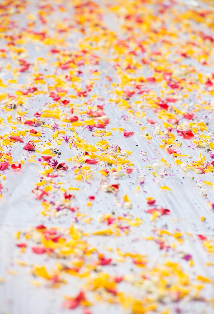 lajoiedesfleurs.fr Une pluie de pétales lajoiedesfleurs.fr petale art fleurs joie fete