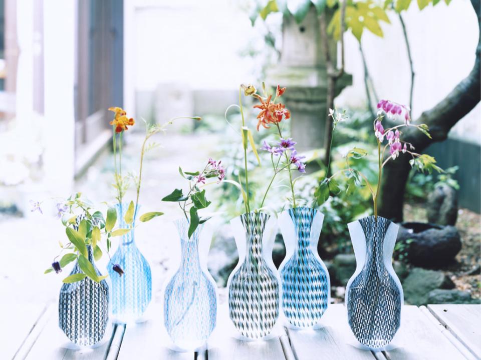 lajoiedesfleurs.fr vase design moderne pratique pliable