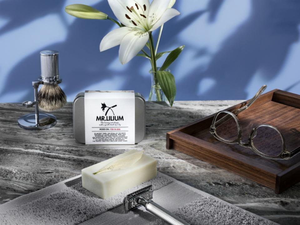 New: MR.LILIUM shaving soap Funnyhowflowersdothat.co.uk