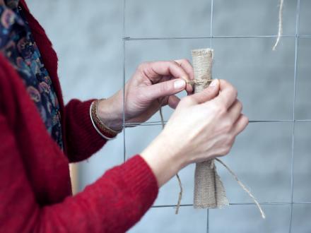 Maak een Alstroemeria gordijn, DIY! Mooiwatbloemendoen.nl