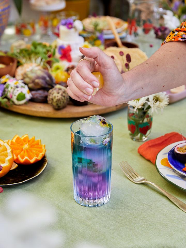 zomerse mocktail kokos lavendel