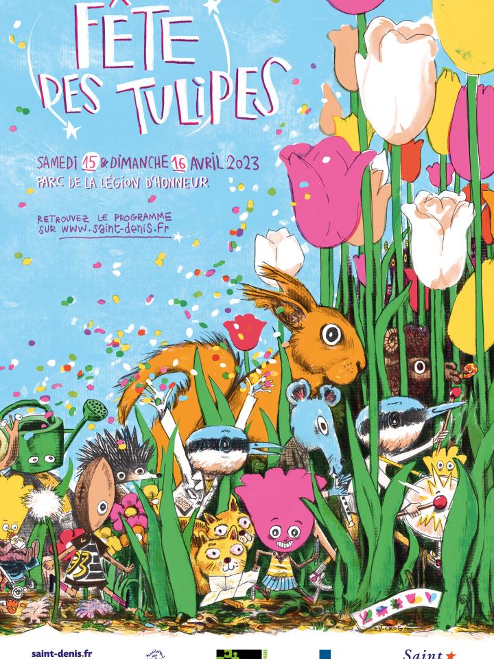 Fête des tulipes à Saint-Denis