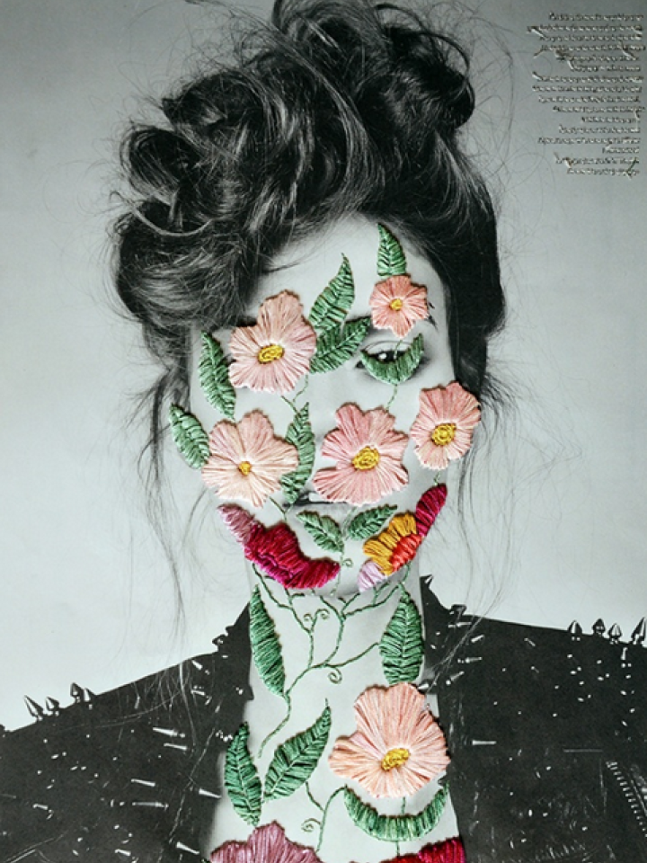lajoiedesfleurs.fr DIY: Broderies fleuries lajoiedesfleurs.fr broderies, mamie, tricot, beau, fleurs, aiguille, diy,
