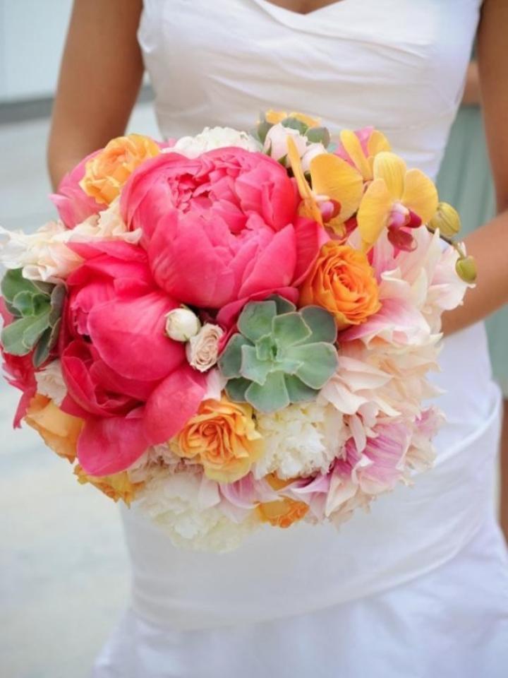 lajoiedesfleurs.fr Oui à la Pivoine ! lajoiedesfleurs.fr oui mariage bouquet pivoine