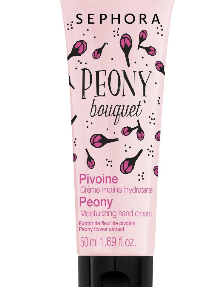 Sephora Crème mains pivoines lajoiedesfleurs.fr