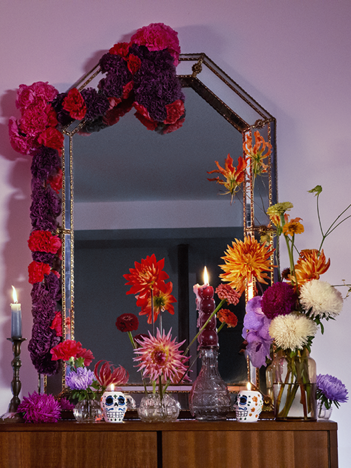 DIY « Fête des Morts » : l'autel fleuri _Lajoiedesfleurs.fr