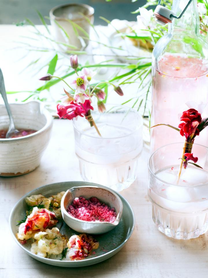 DIY : agitation dans le verre avec le bégonia Lajoiedesfleurs.fr & delicious.