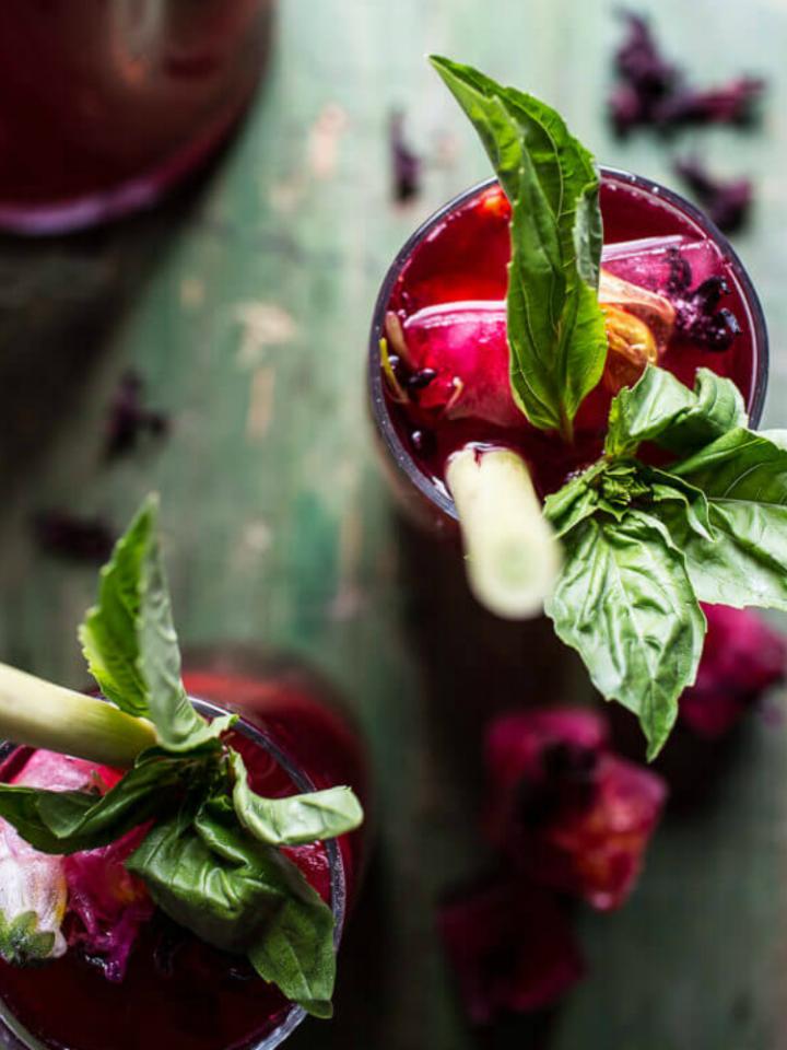 Recept: dorstlessende hibiscus ice tea Mooiwatbloemendoen.nl