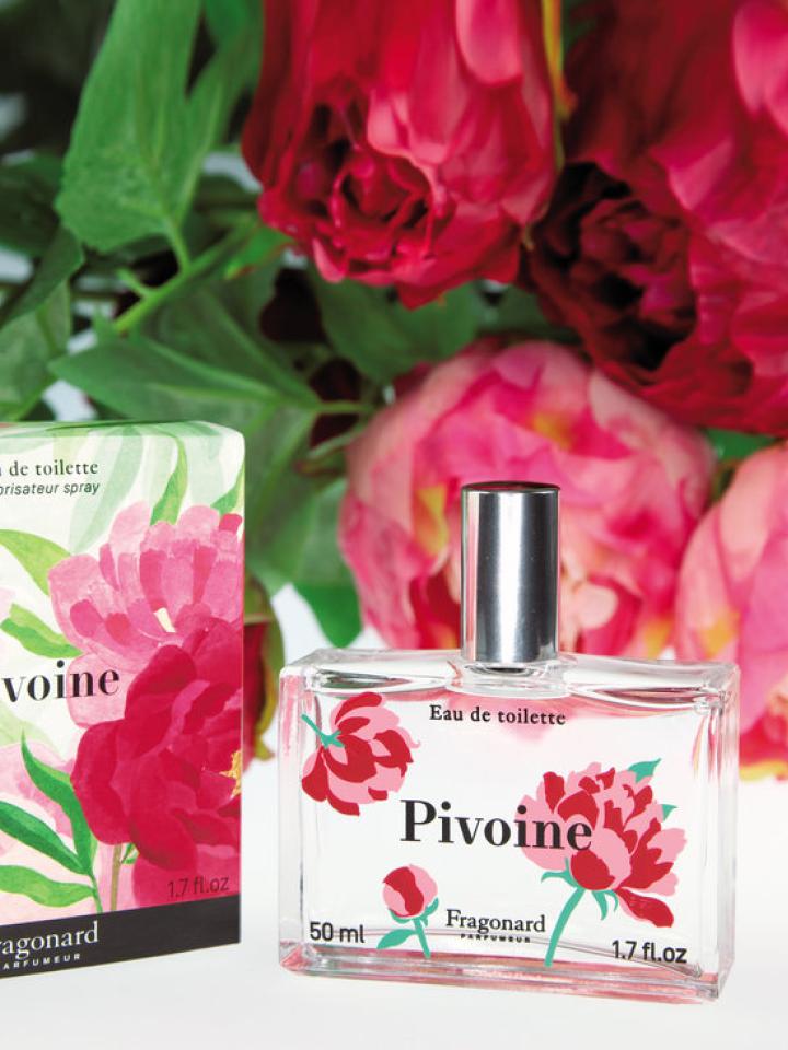 Fragonard eau de parfum pivoine lajoiedesfleurs.fr