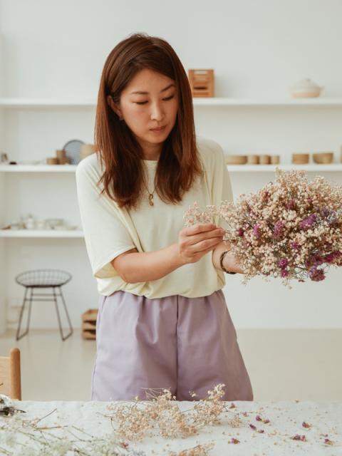 Des boules de gypsophile avec Yoko Negi | Lajoiedesfleurs.fr